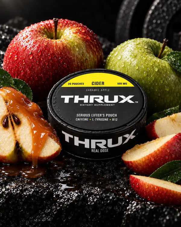THRUX Cider can, Caramel Apple