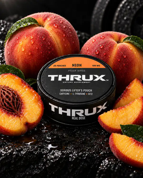 THRUX Neon can, Peach Rings