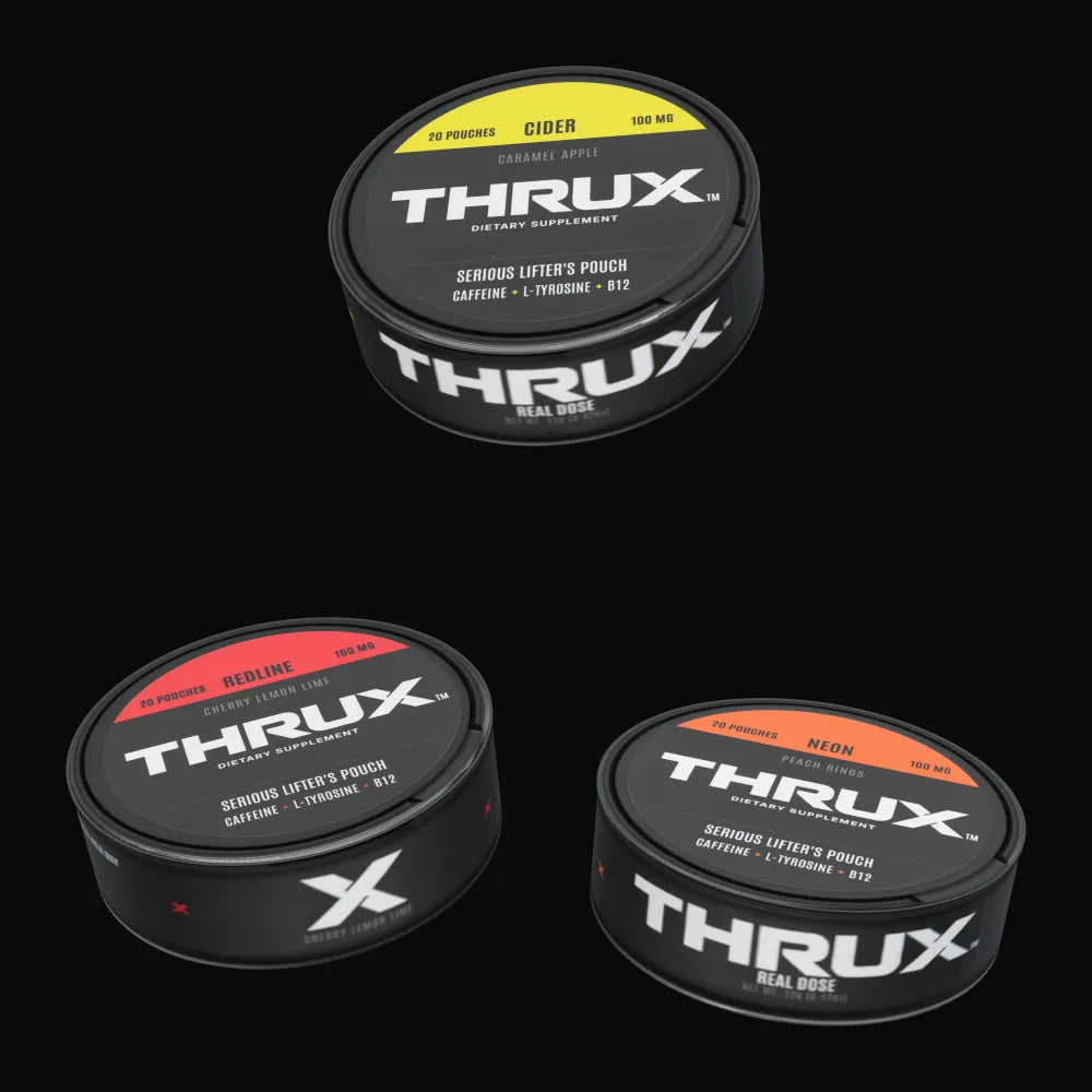 THRUX Cider, Redline and Neon cans